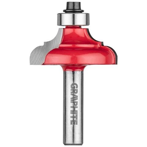 Fresa Con Cuscinetto, Decorativa, Hm, 35,2 X 15,9 Mm, Gambo 8 Mm - Foto 1