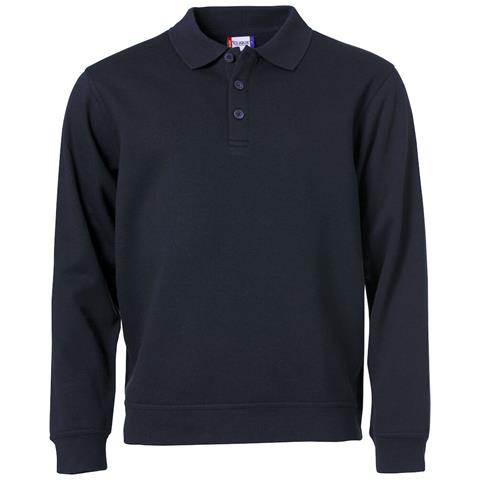 Basic Polo Sweater Blu Scuro 5xl - Foto 1