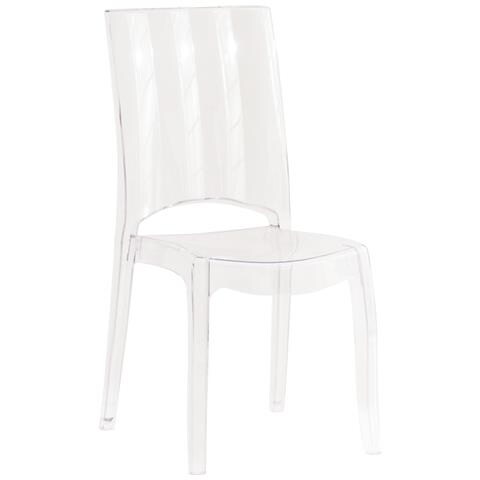 Leia - Sedia Da Interno In Policarbonato Trasparente - Foto 1