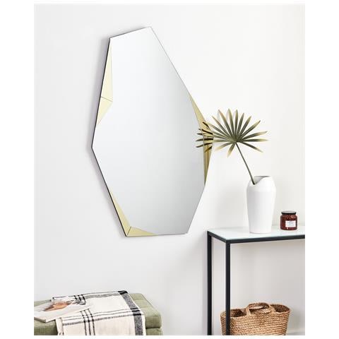 Specchio Arguel 68 Cm 120 Cm Oro - Foto 1