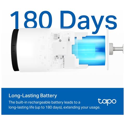Tapo C410 telecamera di sorveglianza Pallottola (forma) Telecamera di sicurezza IP Esterno 2304 x 1296 Pixel Soffitto /muro - Foto 10