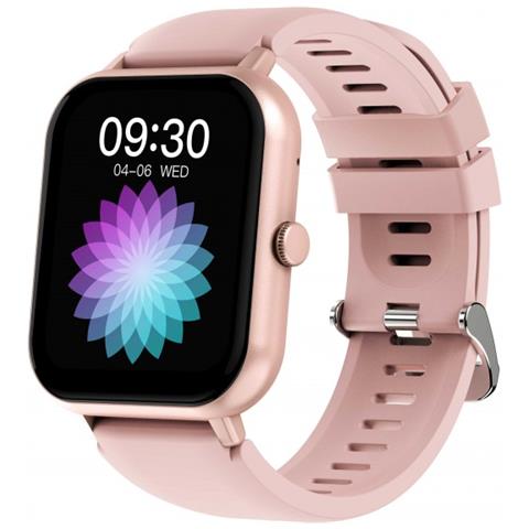 Smartwatch Curved Glass PRO Impermeabile 1 ATM Display Digitale 1.83" Touch screen Bluetooth 240 x 284 Pixel Frequenza Cardiaca Rosa Europa - Foto 2