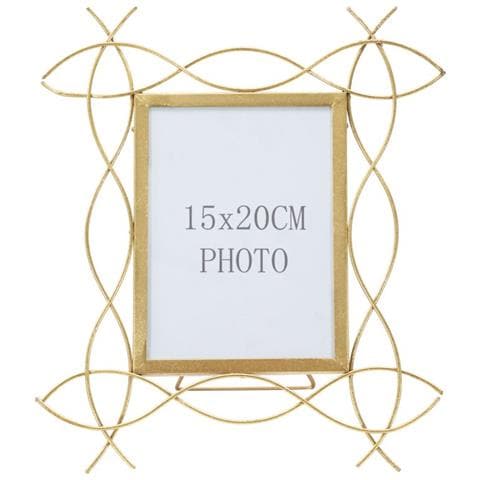 Portafoto Olistic 6 - Oro - Metallo - 29,5x1,4x32 Cm - Foto 2