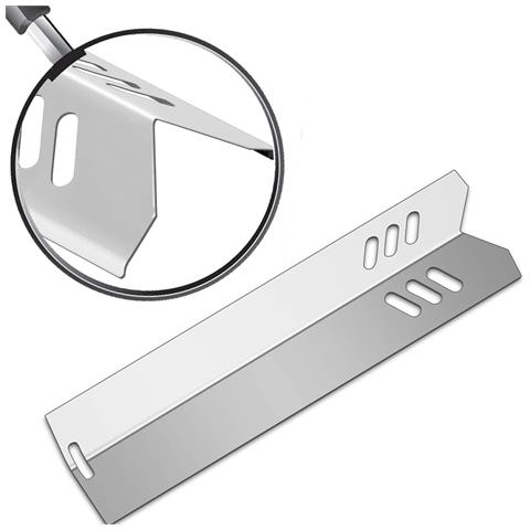 Piastre Riscaldanti Per Griglia Da 4 Pezzi Per Dyna-glo, Uniflame, Backyard Grill - Argento - Foto 2