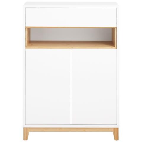 Mobile Multifunzionale Per Ingresso 60x34x85 Cm Fsb97-wn - Foto 1