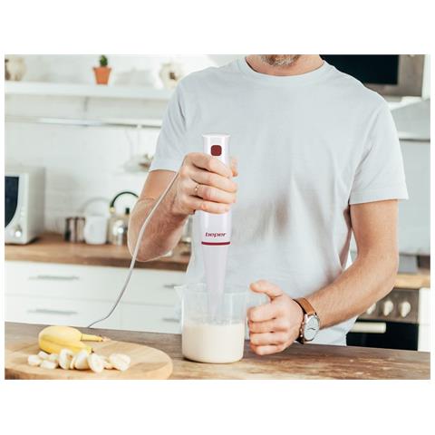 P102FRU003 frullatore Frullatore ad immersione 400 W Rosso, Bianco - Foto 2