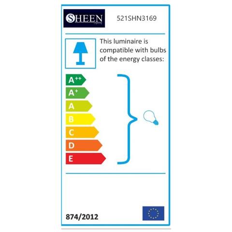 Camille Lampada A Sospensione In Metallo Dorato - Foto 3