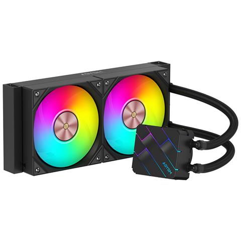 Oceanic Tide 240 ARGB Processore Raffreddatore di liquidi tutto in uno 12 cm Nero 1 pz - Foto 1