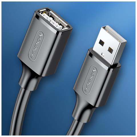 Cavo Di Prolunga Usb 2.0 Maschio-femmina Per Monitor, Mouse, Tastiera, Unità Flash Usb 10m - Foto 2
