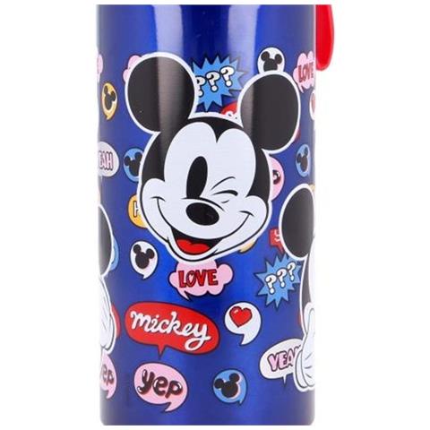 Borraccia Per Bambini In Alluminio Da 510 Ml Senza Bpa, Blu / Rosso - Foto 2