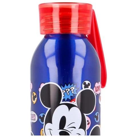Borraccia Per Bambini In Alluminio Da 510 Ml Senza Bpa, Blu / Rosso - Foto 5