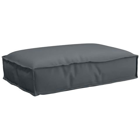 Cuscino per seduta pallet Antracite 60 x 40 x 8 cm - Foto 1