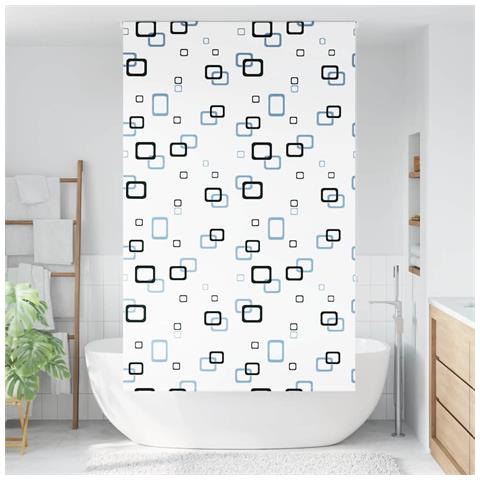 Tenda a Rullo Doccia 140x240 cm Larghezza Tessuto 136 cm - Foto 2