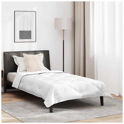 Piumone per tutte le stagioni 2 pcs Bianco 155 x 220 cm - Foto 2