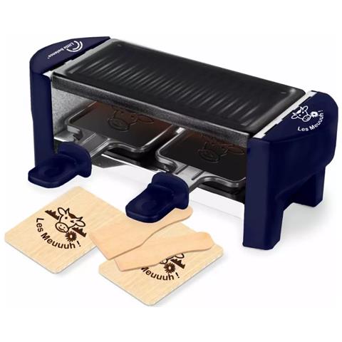 Griglia Raclette Multifunzione Da 320 W, Blu Notte - 8616 - Foto 2