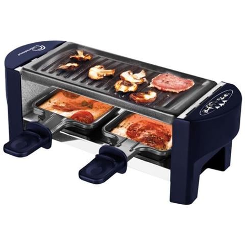 Griglia Raclette Multifunzione Da 320 W, Blu Notte - 8616 - Foto 3