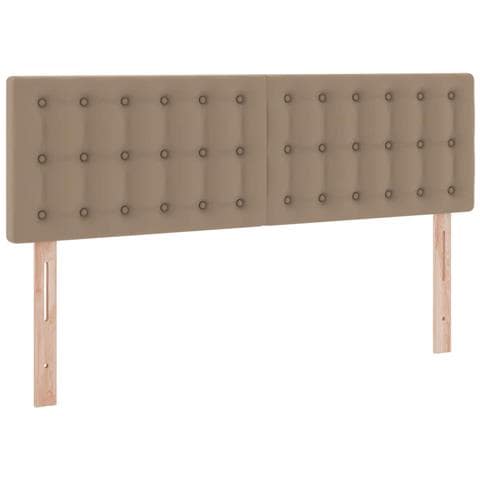 Letto con Contenitore Cappuccino 140 x 190 cm Pelle Sintetica - Foto 9