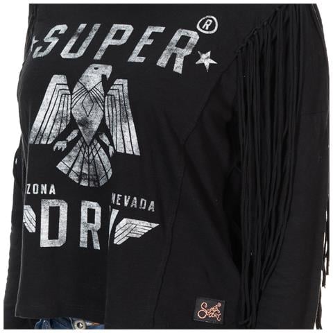 Maglione A Maniche Lunghe Da Donna Colorado Fringe G60000gn - Foto 2