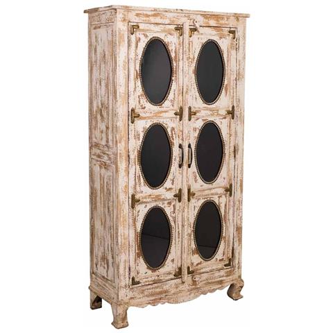 Vetrina In Legno Marrone 91x40x183h - Foto 1