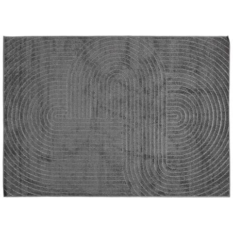 Tappeti per area HUARTE Antracite 340 x 240 cm Poliestere - Foto 1