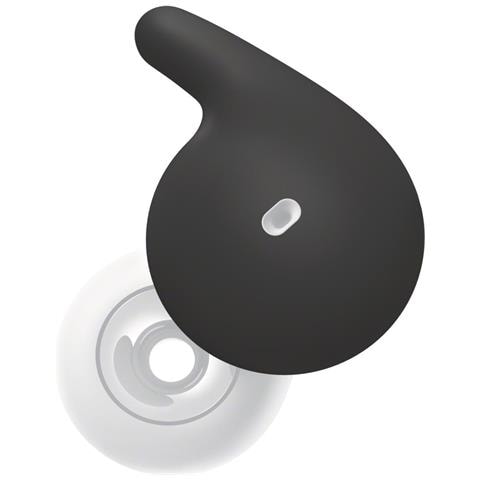 Supporti Air Fitting per LinkBuds Open - Maggiore comfort, vestibilità sicura migliorata, personalizza le tue cuffie, solo per LinkBuds Open - Pure Black - Foto 1