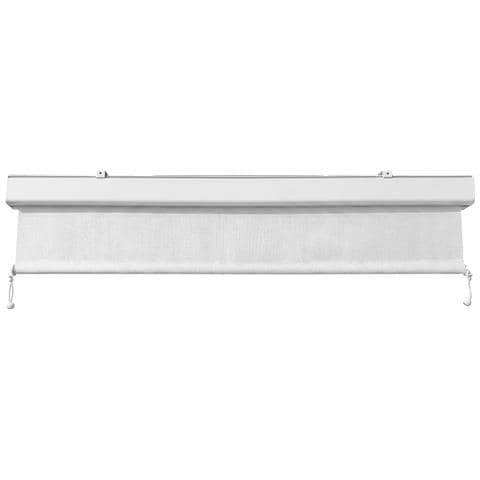Set Di 2 Tende Per Pergola Vada In Alluminio Bianco - H. 250 X L. 135 Cm - Foto 2