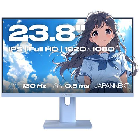 JN-I238FHD120F-HSP-BB Monitor PC 60,5 cm (23.8") 1920 x 1080 Pixel Full HD LCD Blu - Foto 1