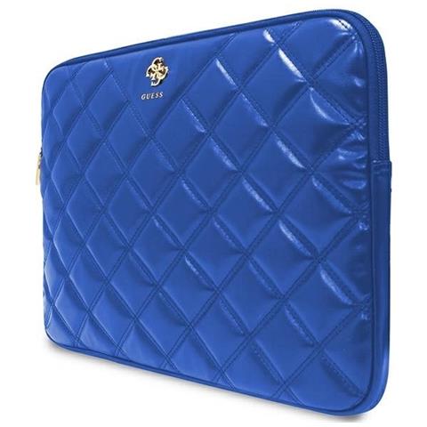 Guess 4g Dygsniuotas Custodia Per Laptop Da 14 Pollici - Blu - Foto 2