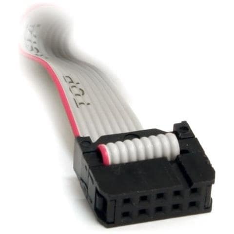 Cavo per montaggio a pannello seriale maschio 9 pin a collettore scheda madre 10 pin da 40 cm ca. - Foto 2