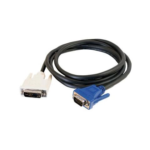 Cavo Video 81207 - Coassiale - Schermato - 1 Pacco - DVI-A Video - HD-15 Maschio VGA - Nero - Foto 1