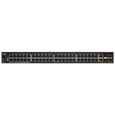 Switch SG350X-48MP 48 Porte Gigabit Ethernet 2 Slot per Modulo SFP Gestito L3 - Foto 2