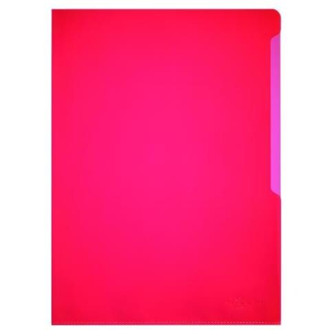 Busta A L Ppl Semitrasparente 120µ Buccia D'arancia A4 Rosso 100 Pz - Foto 1