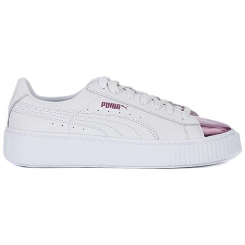 puma basket platform metallic scarpe da ginnastica basse donna puma basket platform metallic scarpe da ginnastica basse donna