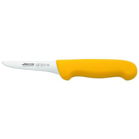 Serie 2900 - Coltello Disosso - Lama Acciaio Inossidabile Nitrum 100 Mm - Manico Polipropilene Colore Giallo - Foto 1