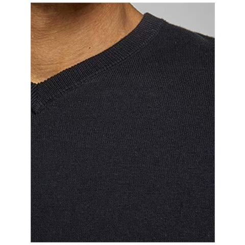 Pullover Jack & Jones Essential Basic Knitted V Neck Abbigliamento Uomo Xs - Foto 7