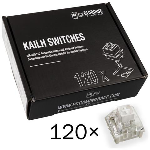 Kailh Box White Switches (120 Pcs)  - Foto 1