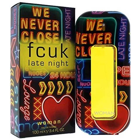 Fcuk Late Night Woman Eau De Toilette 100ml Spray - Foto 2