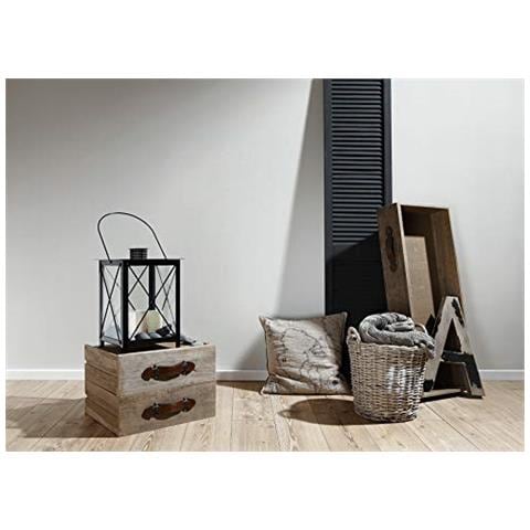 A. s. Cr? ation 785527 - Carta Da Parati In Tinta Unita Colore: Metallo / bianco - Foto 2