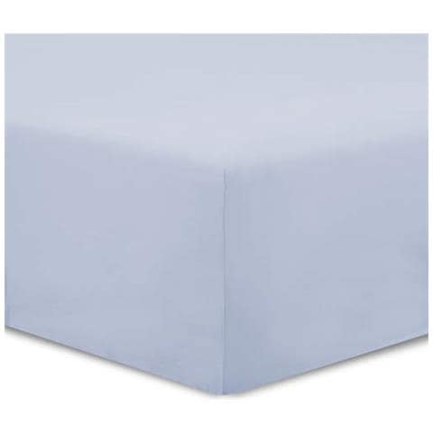 Lenzuola Con Angoli Vision Grigio Perla 200x200 100% Cotone Con Altezza Da 30 Centimetri - Foto 1