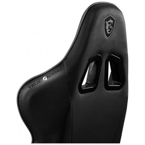 Sedia Gaming MAG CH120 in Pelle e PVC Colore Nero - Foto 7