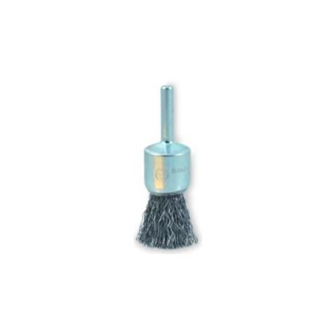 0002509362 - Spazzola Spazzole Inox De Alambre Ondulado Con Vástago De 6 Mm Y De Filamento Ø 00:30 Mm (17x45)  - Foto 1