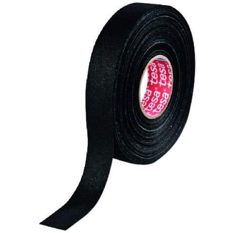 Tesa Nastro Del Tessuto Pet Vello 51608 Nastro Isolante Per Il Cablaggio Di Cotone Nastro Adesivo - 25mm X 25m - Foto 1