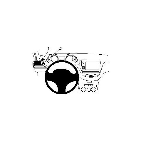 804765 Auto Passivo Nero supporto e portanavigatore - Foto 3