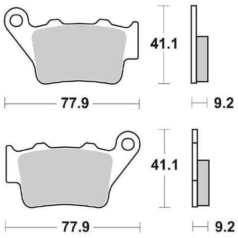 Pastiglie Freno 675cs - Foto 1