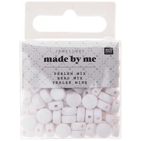 165 Perline Rotonde 5 X 7 Mm - Bianco - Foto 2