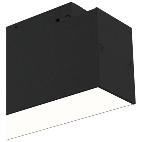 Lampada Per Binario Moderno Alluminio Nero Luce Calda 7w - Foto 2