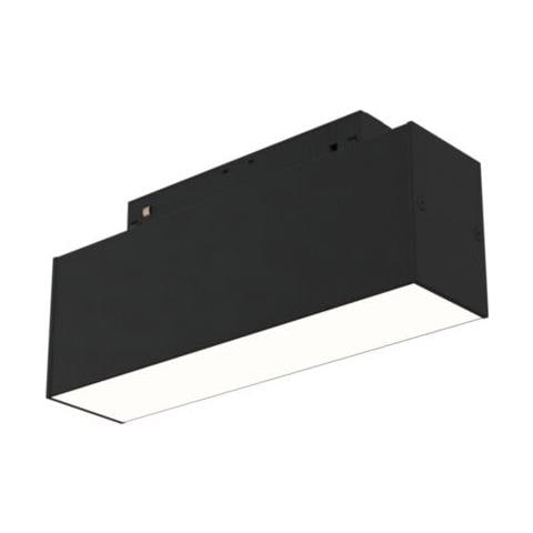 Lampada Per Binario Moderno Alluminio Nero Luce Calda 7w - Foto 1