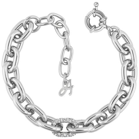 Bracciale Donna 5448752 Argentato Metallo (6 Cm) - Foto 1