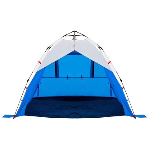 Tenda da Spiaggia 3Persone Azzurro Rilascio Rapido Impermeabile - Foto 10