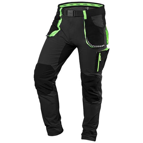 Pantaloni Da Lavoro Premium, Elasticizzati In 4 Direzioni, Neri, Taglia S - Foto 1